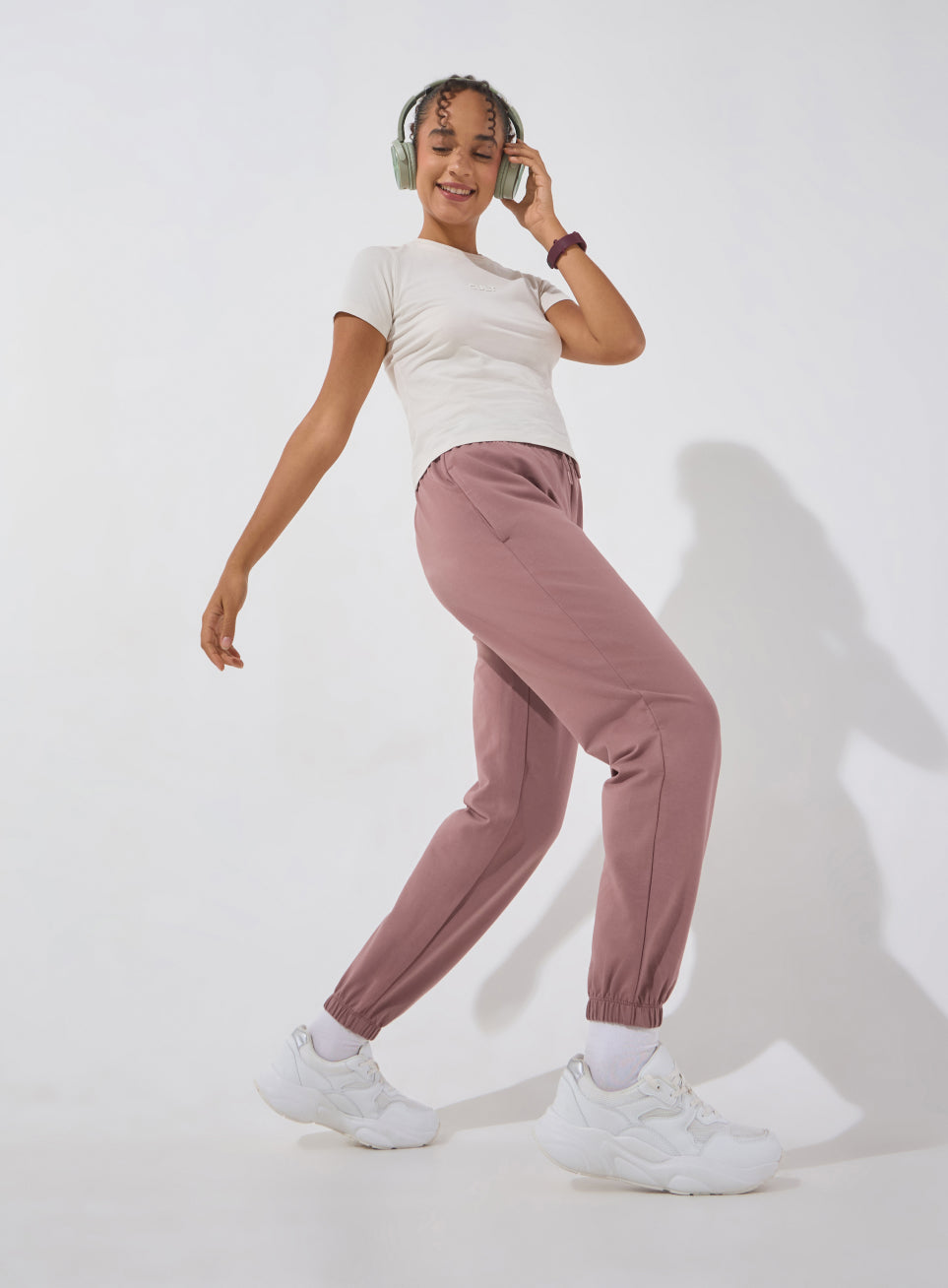 Women's Brown Soft Form Classic Joggers