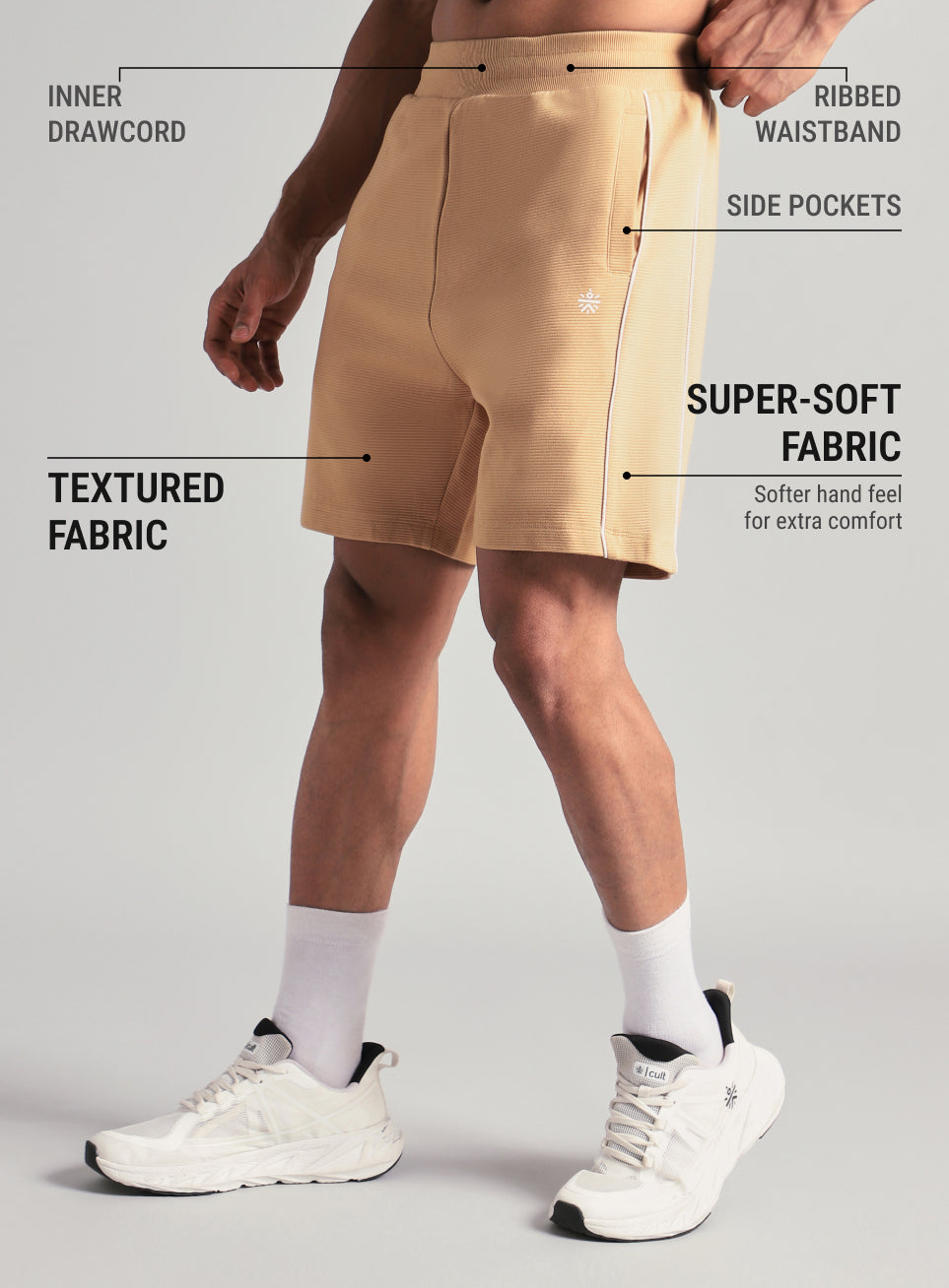 Men's Tan Rest Day Shorts