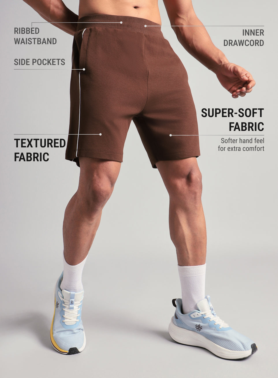 Men's Brown Rest Day Shorts