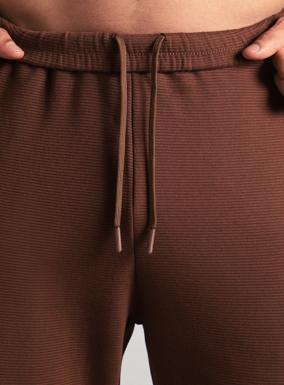 Men's Brown Colourplay Trackpants