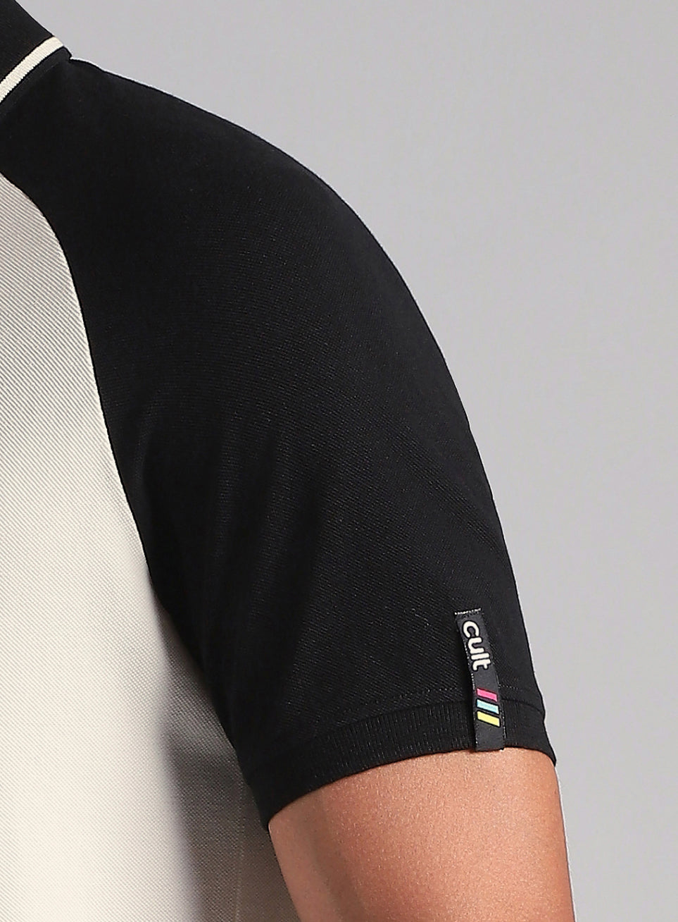 Men's Off White Athletic Club Polo T-Shirt