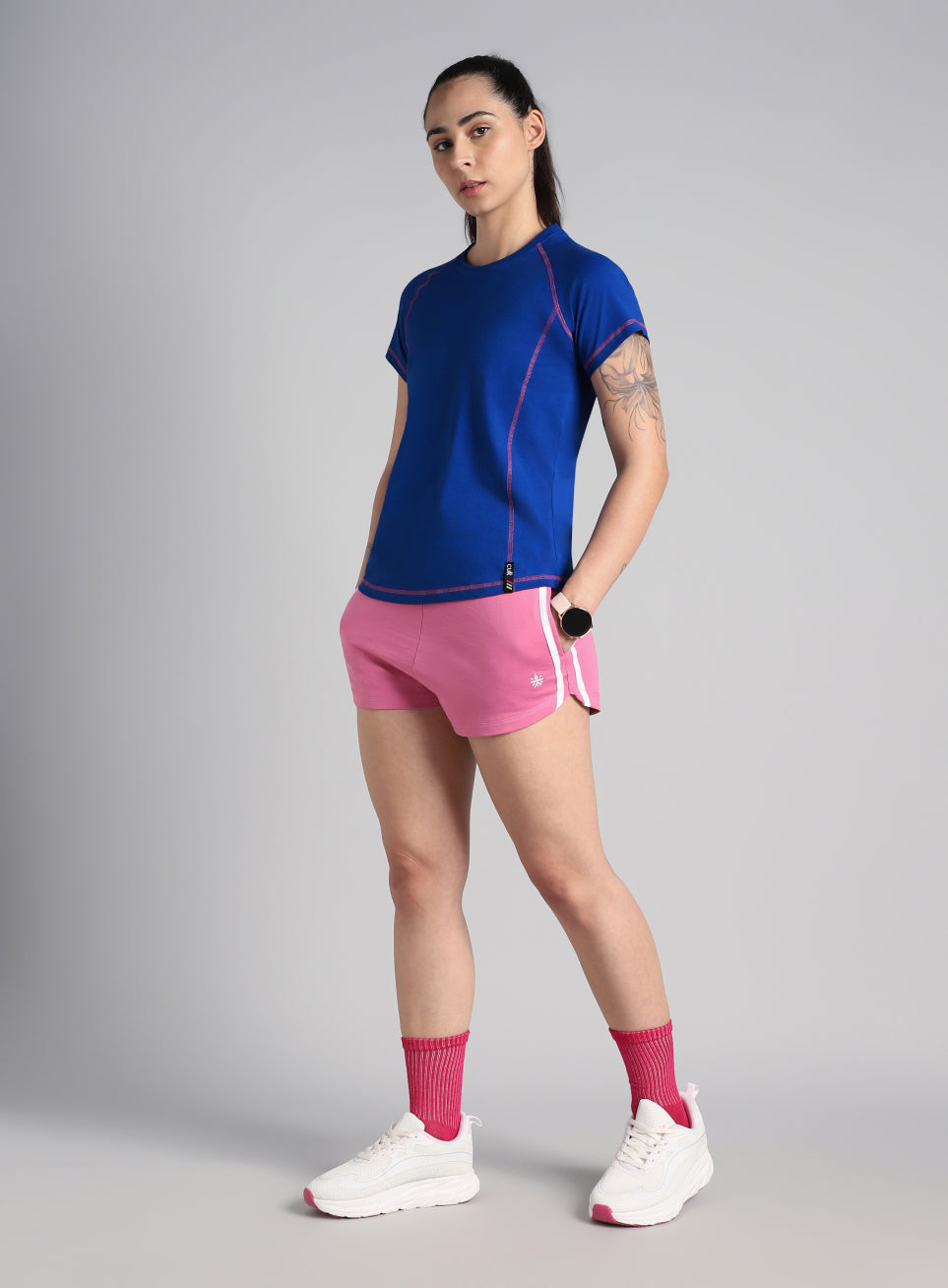 Women's Blue Power Line T-shirt