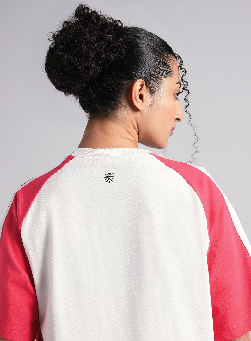 Women's Off White Classic Power Block Oversized Fit T-shirt