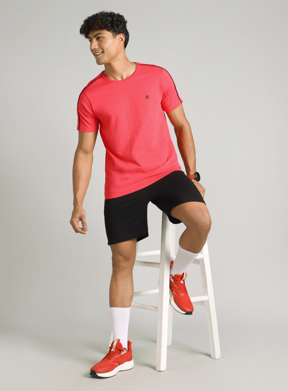 Men's Red Everyday Play T-shirt