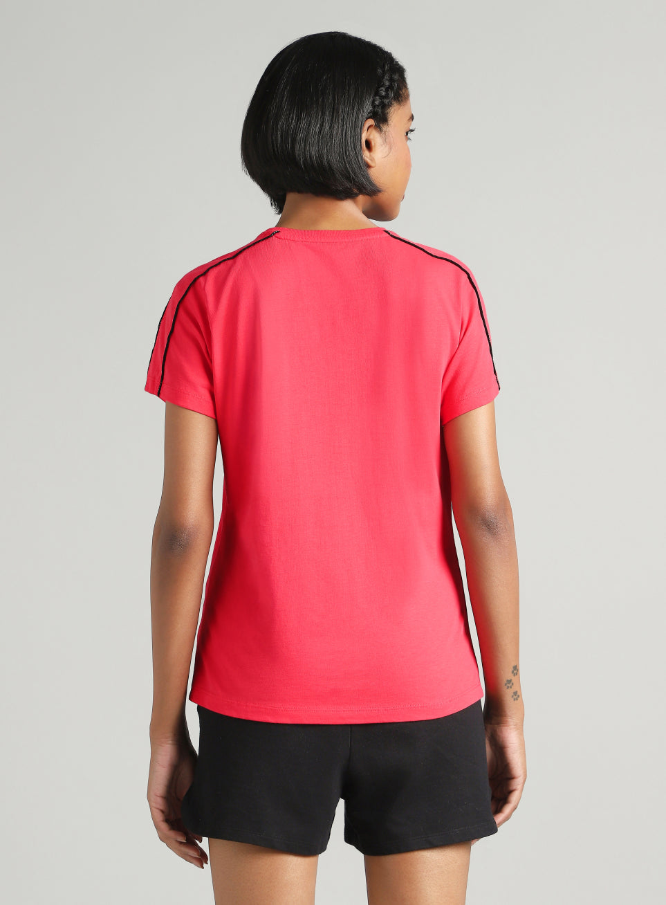 Women's Red Panel Play T-shirt