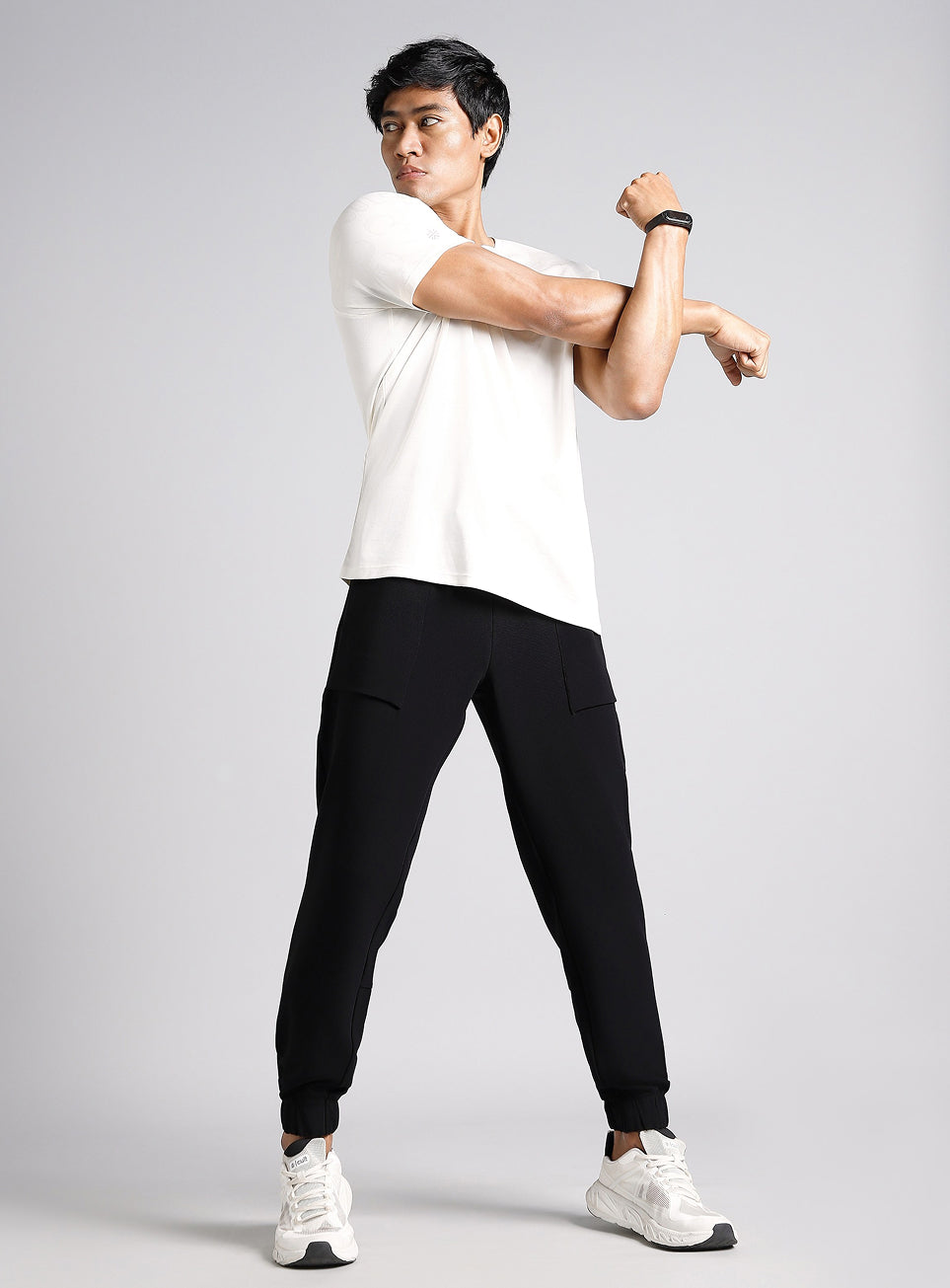 Men's Terrain Black Running Joggers