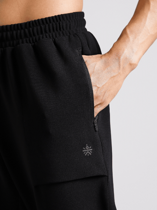 Men's Terrain Black Running Joggers