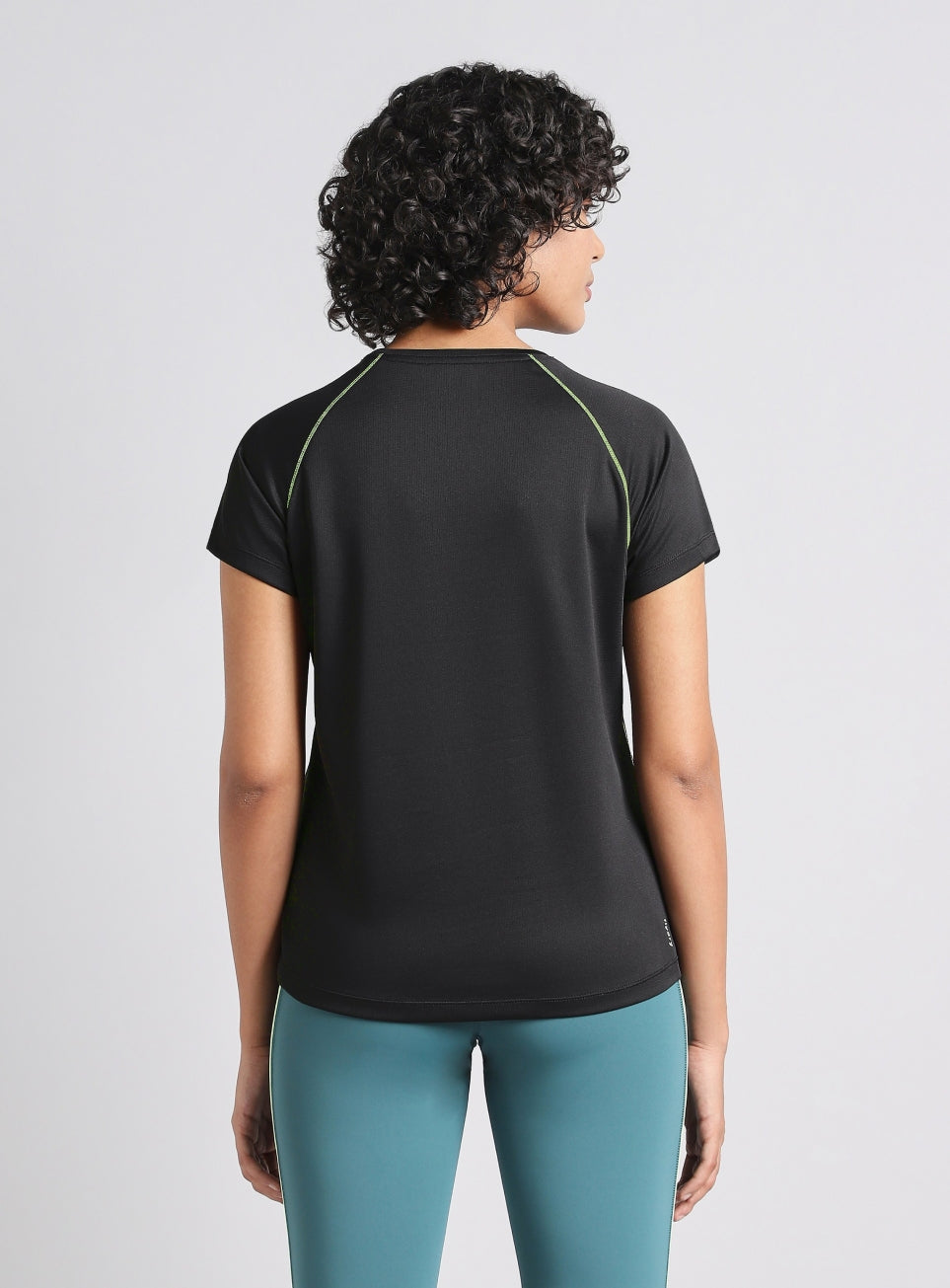 Women's Black Train All Format T-shirt