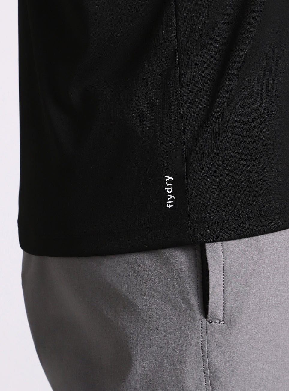 Men's Black Pop Up Training Essential T-shirt