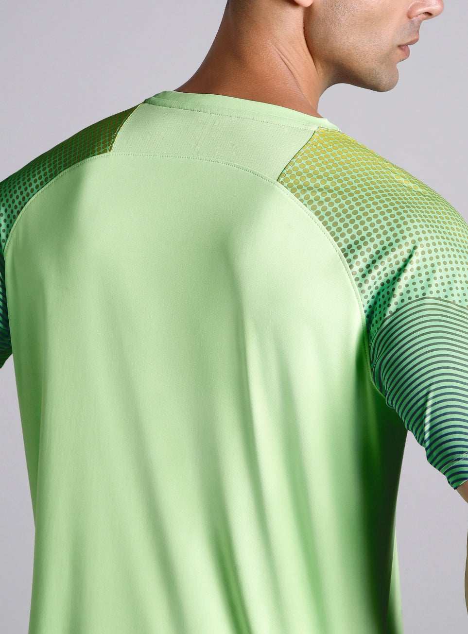 Men's Lime Pop Up Training Essential T-shirt