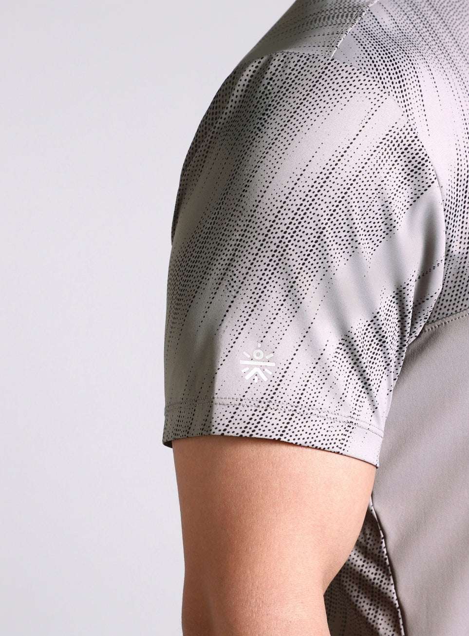 Men's Grey Urban Camo Run Pacer T-shirt