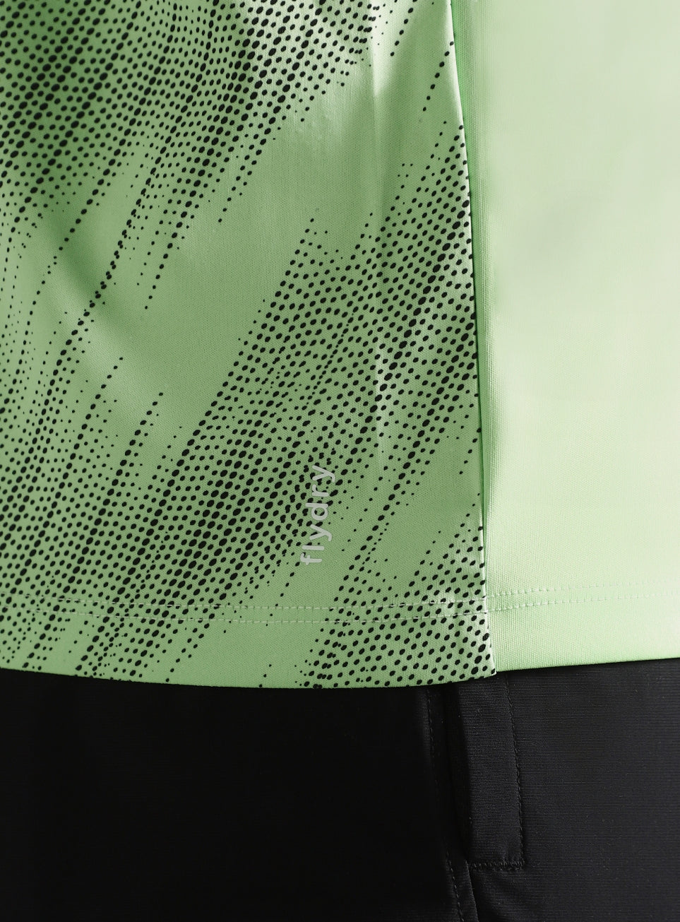 Men's Lime Urban Camo Run Pacer T-shirt