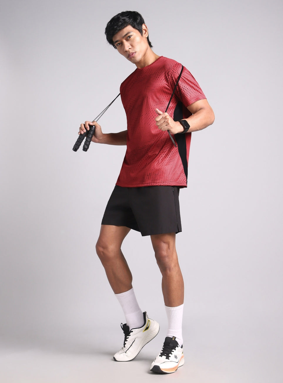 Men's Red Dynamic Move Training T-shirt