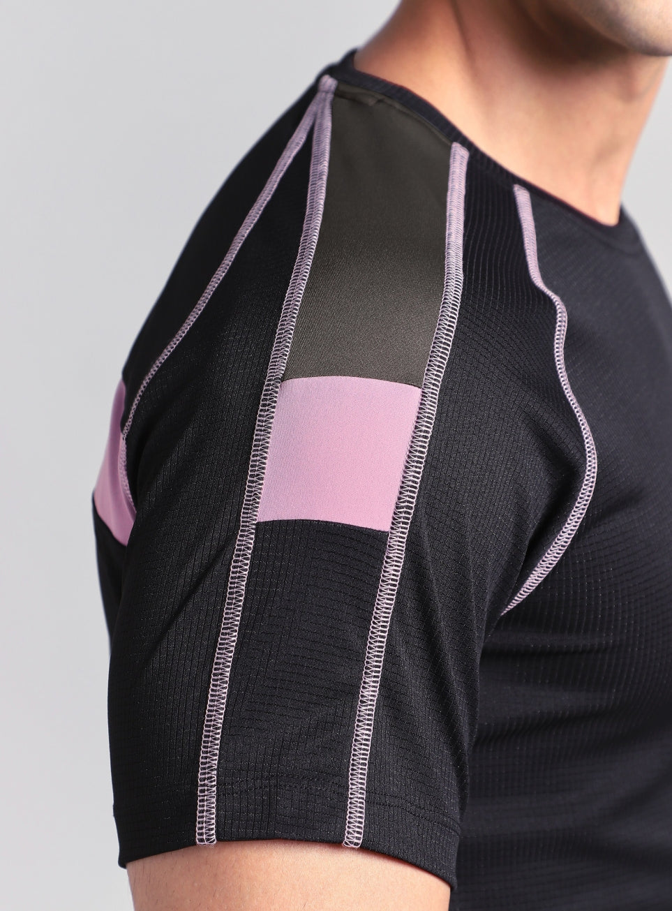 Men's All Format Black High Performance T-Shirt
