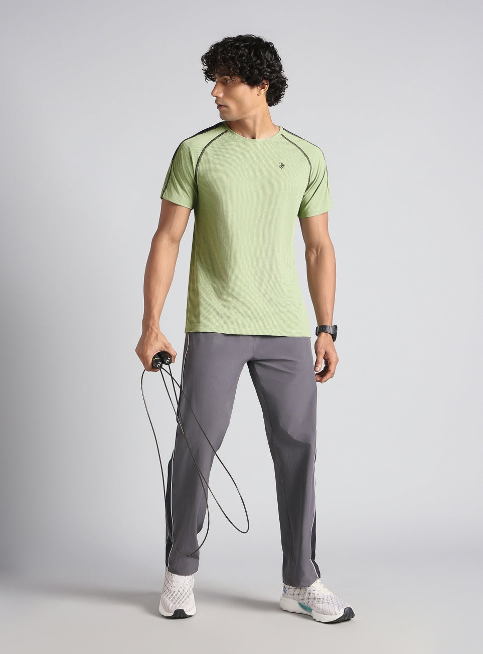 Men's All Format Green High Performance T-Shirt