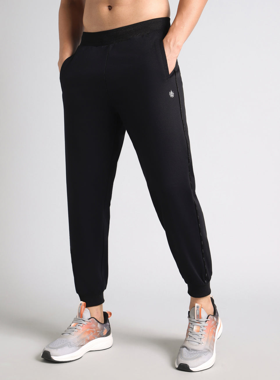 Men's Black Cult Everyday Relaxed Fit Joggers