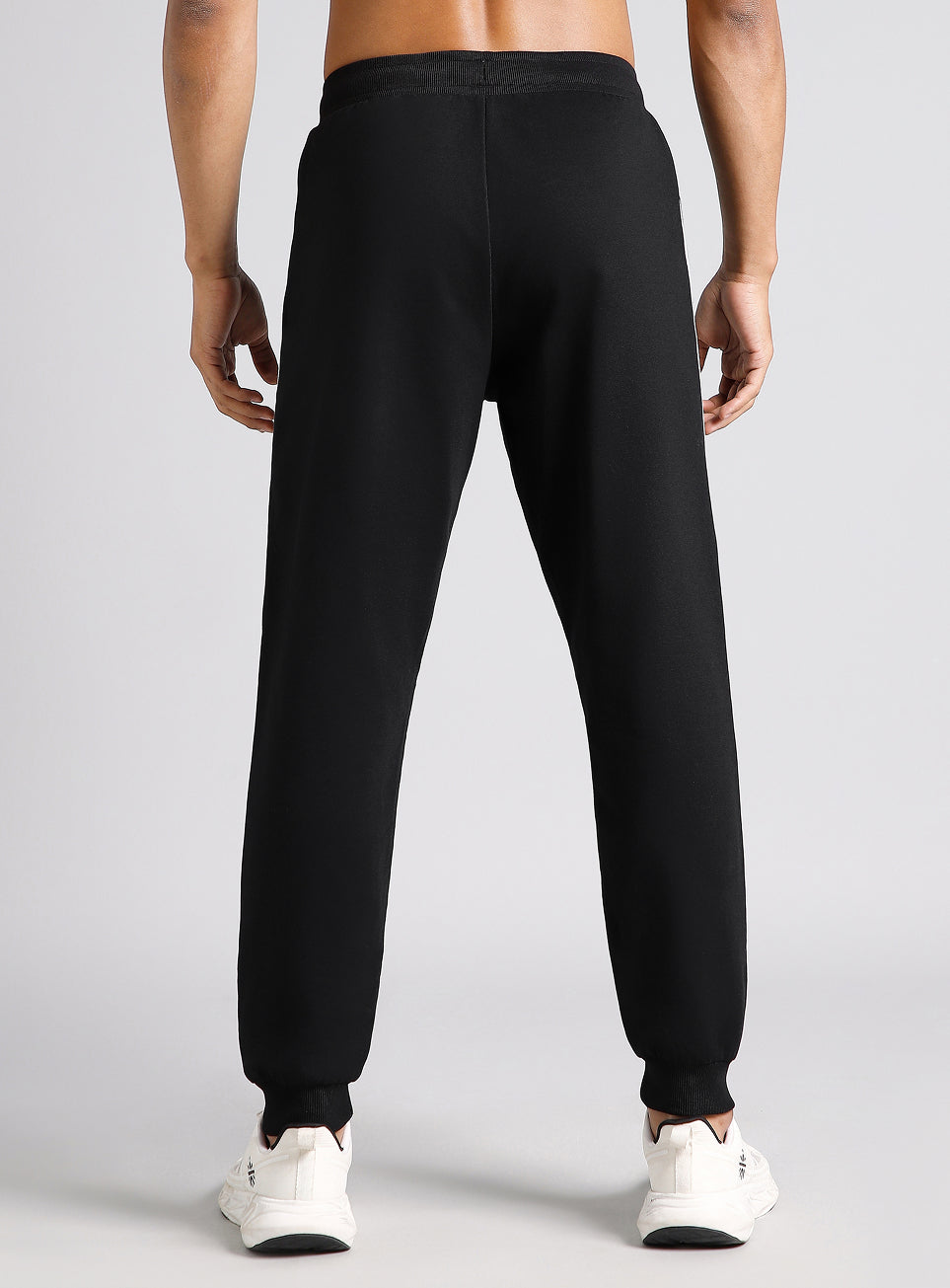 Men's Black Signature Sports Joggers
