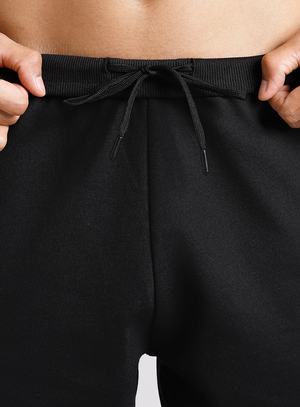 Men's Black Signature Sports Joggers