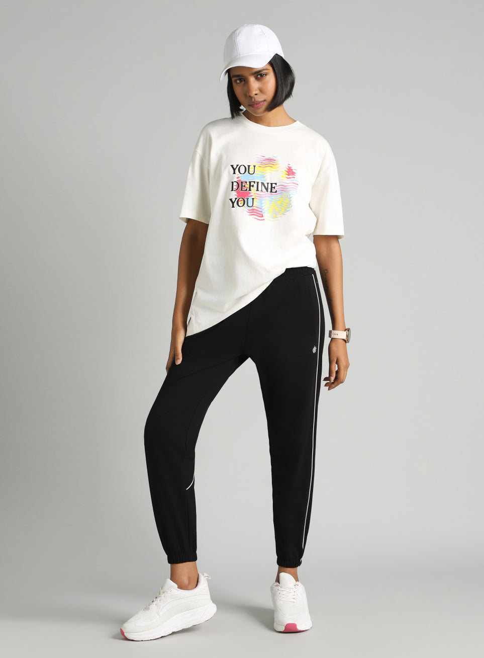 Women's Black Cult Play Panelled Joggers