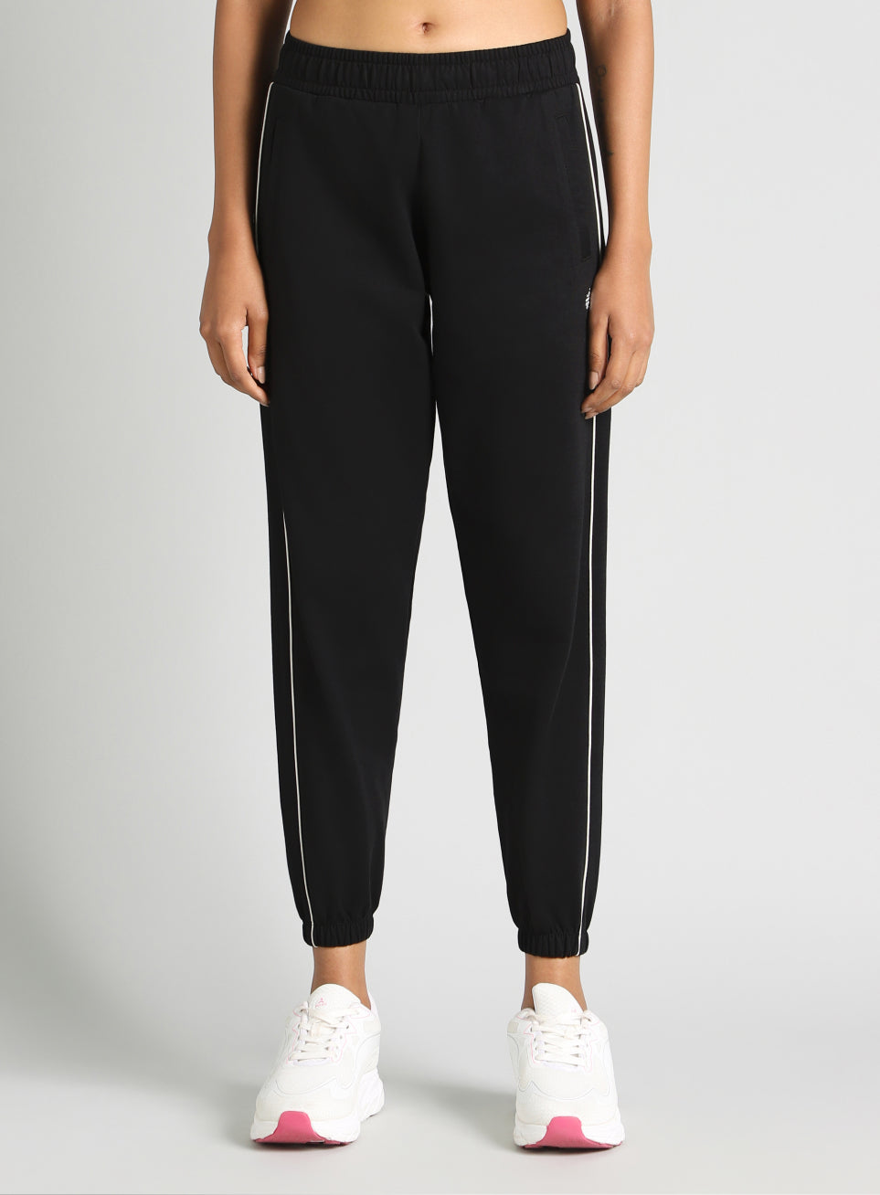 Women's Black Cult Play Panelled Joggers