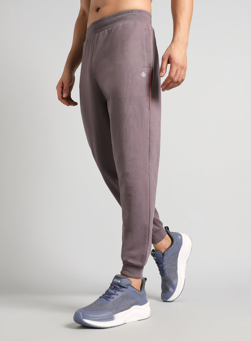 Men's Brown Edge Line Training Joggers