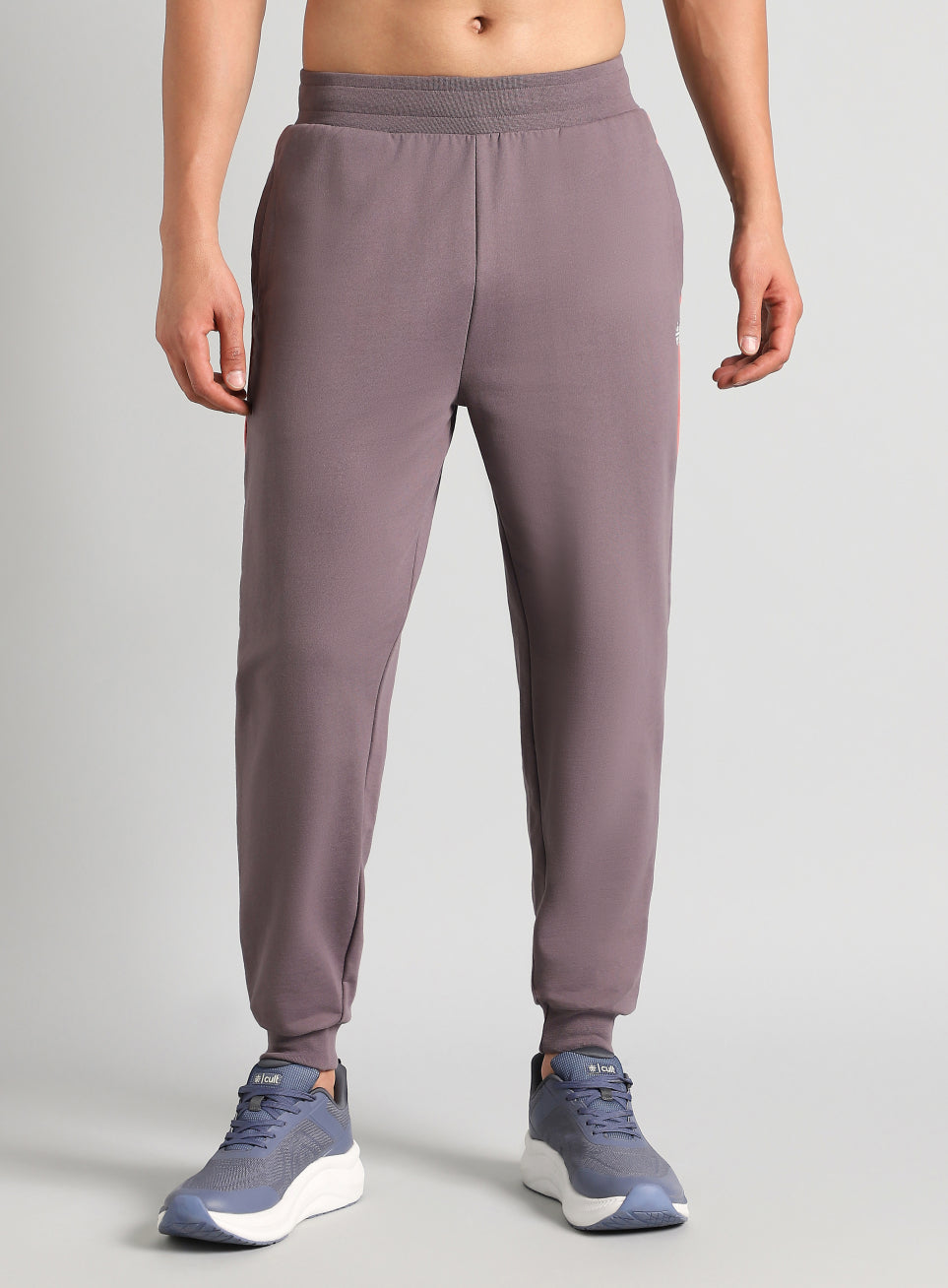 Men's Brown Edge Line Training Joggers