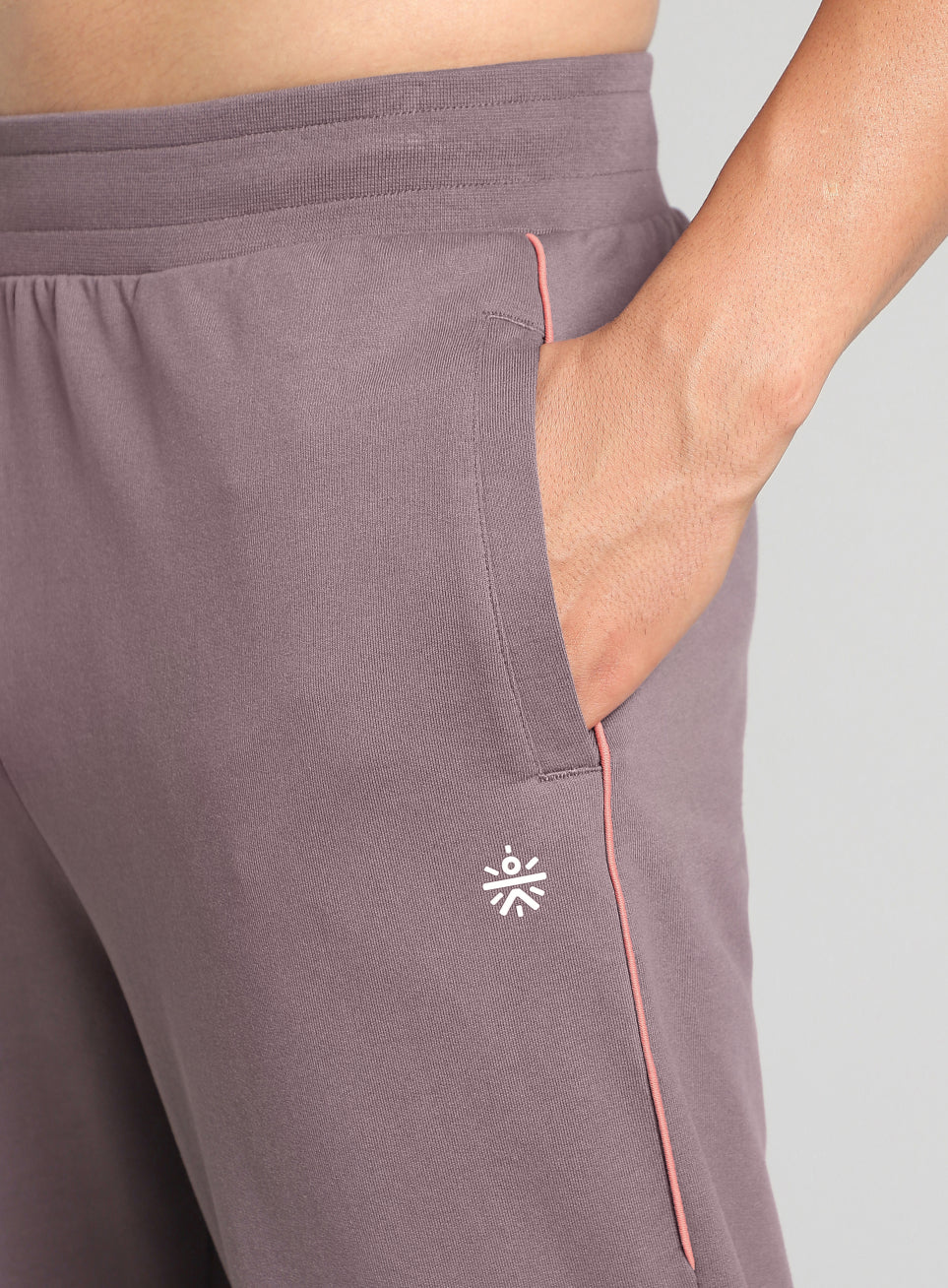Men's Brown Edge Line Training Joggers