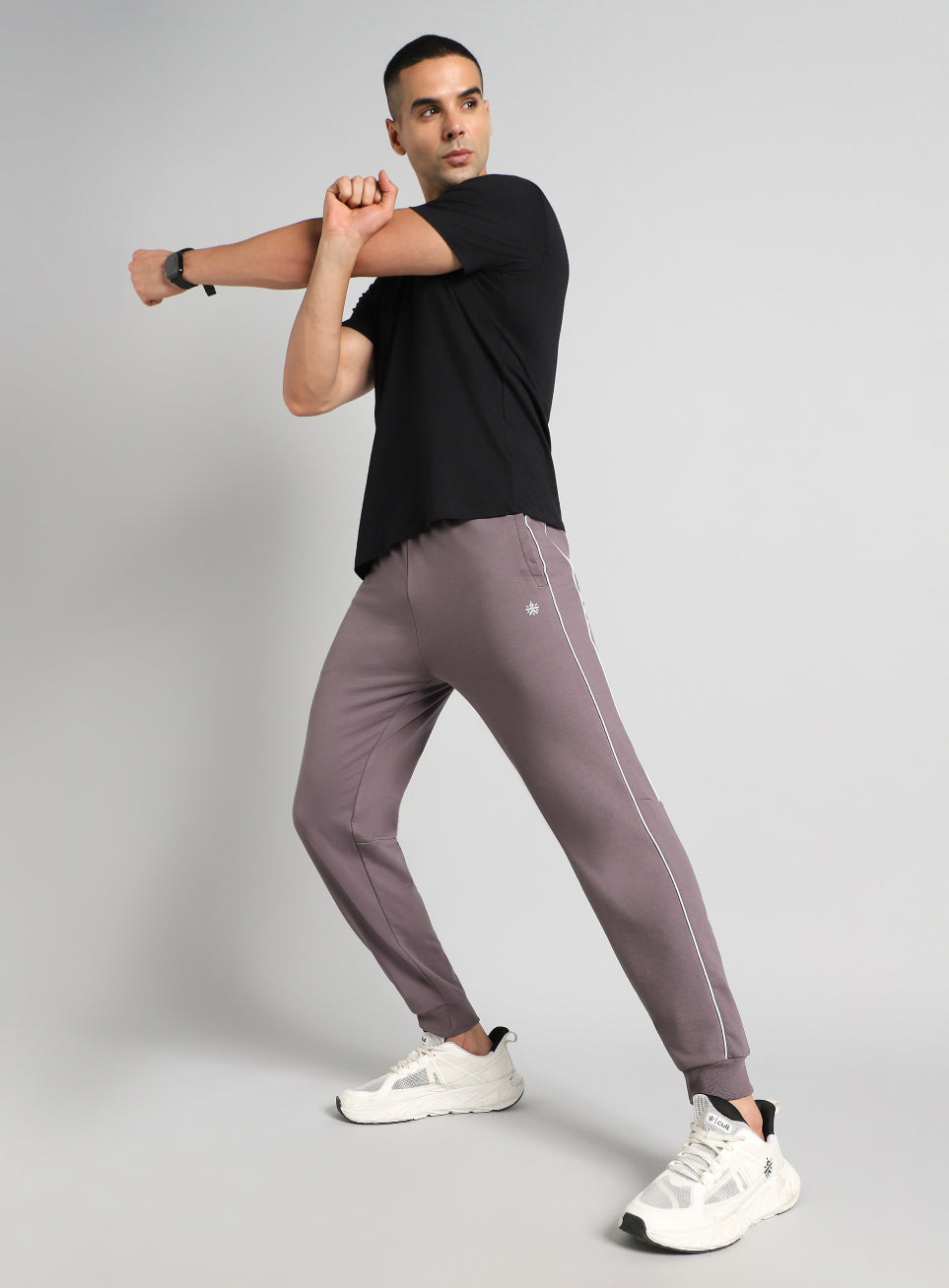 Men's Brown Sculpt Training Joggers
