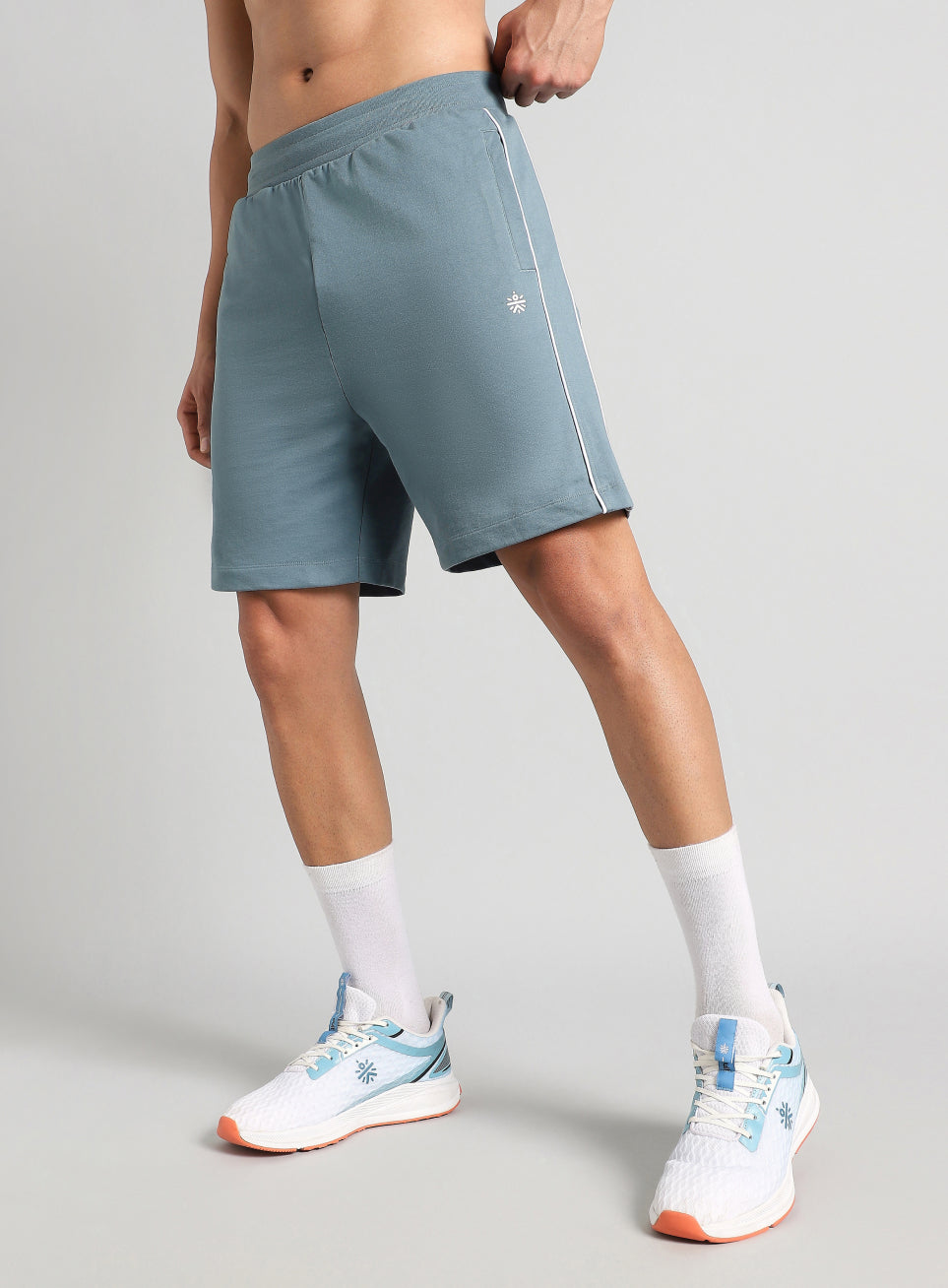 Men's Blue Edge Line Training Shorts