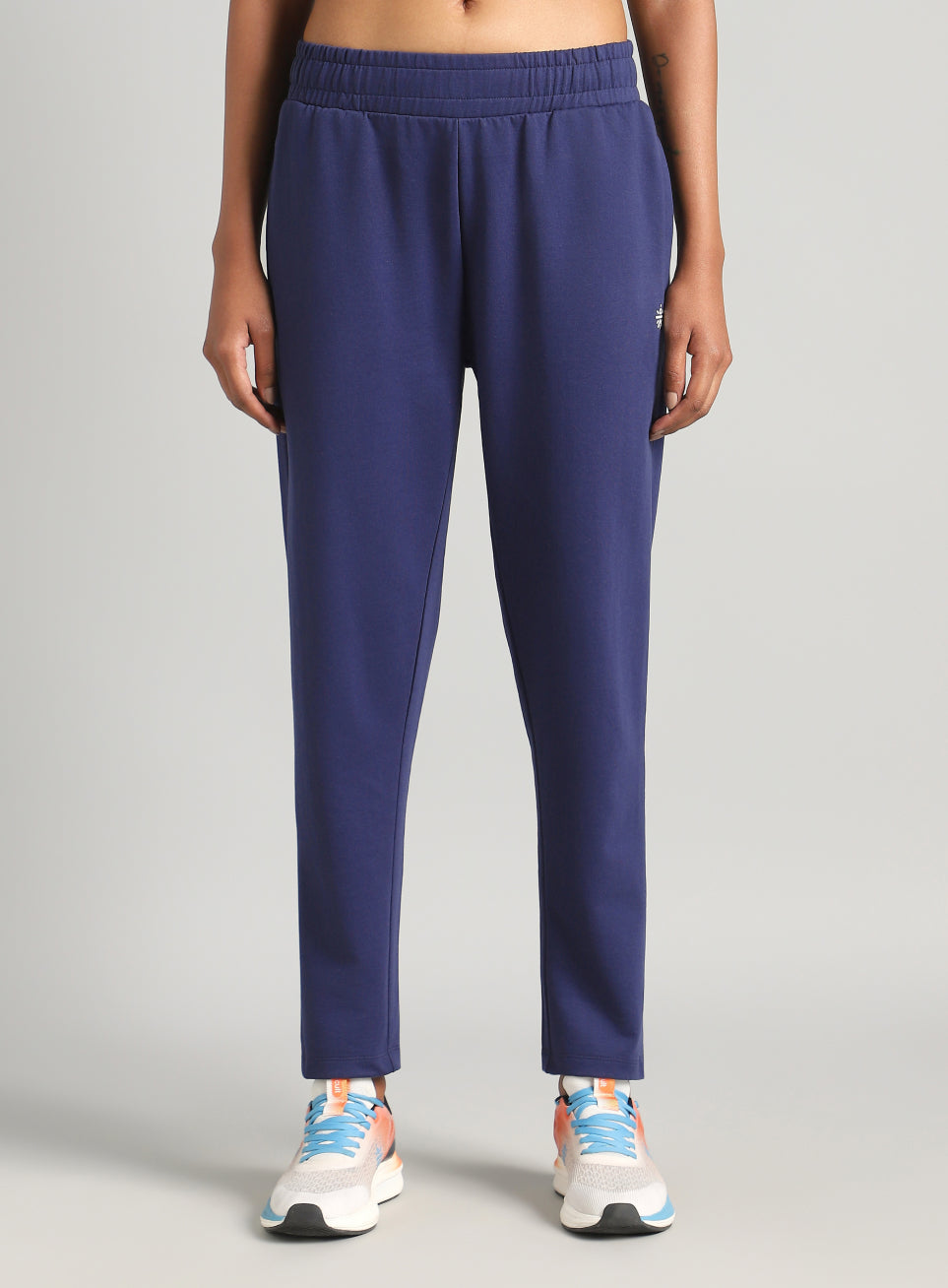 Women's Blue Move Easy Training Trackpants