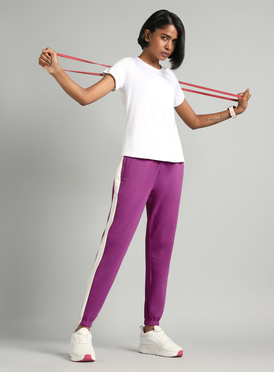 Women's Pink Sculpt Training Joggers