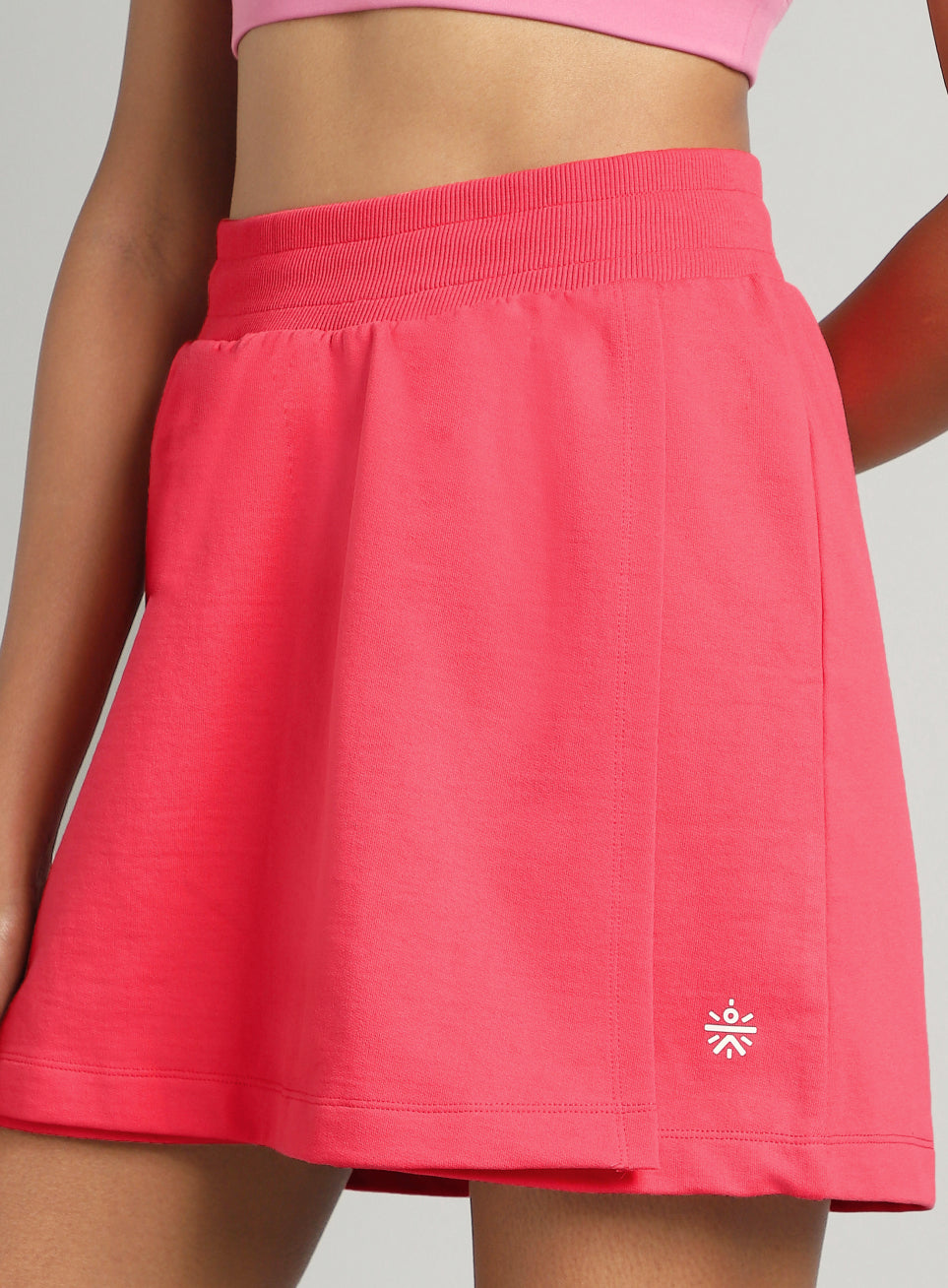 Women's Red All Day Play Skirt