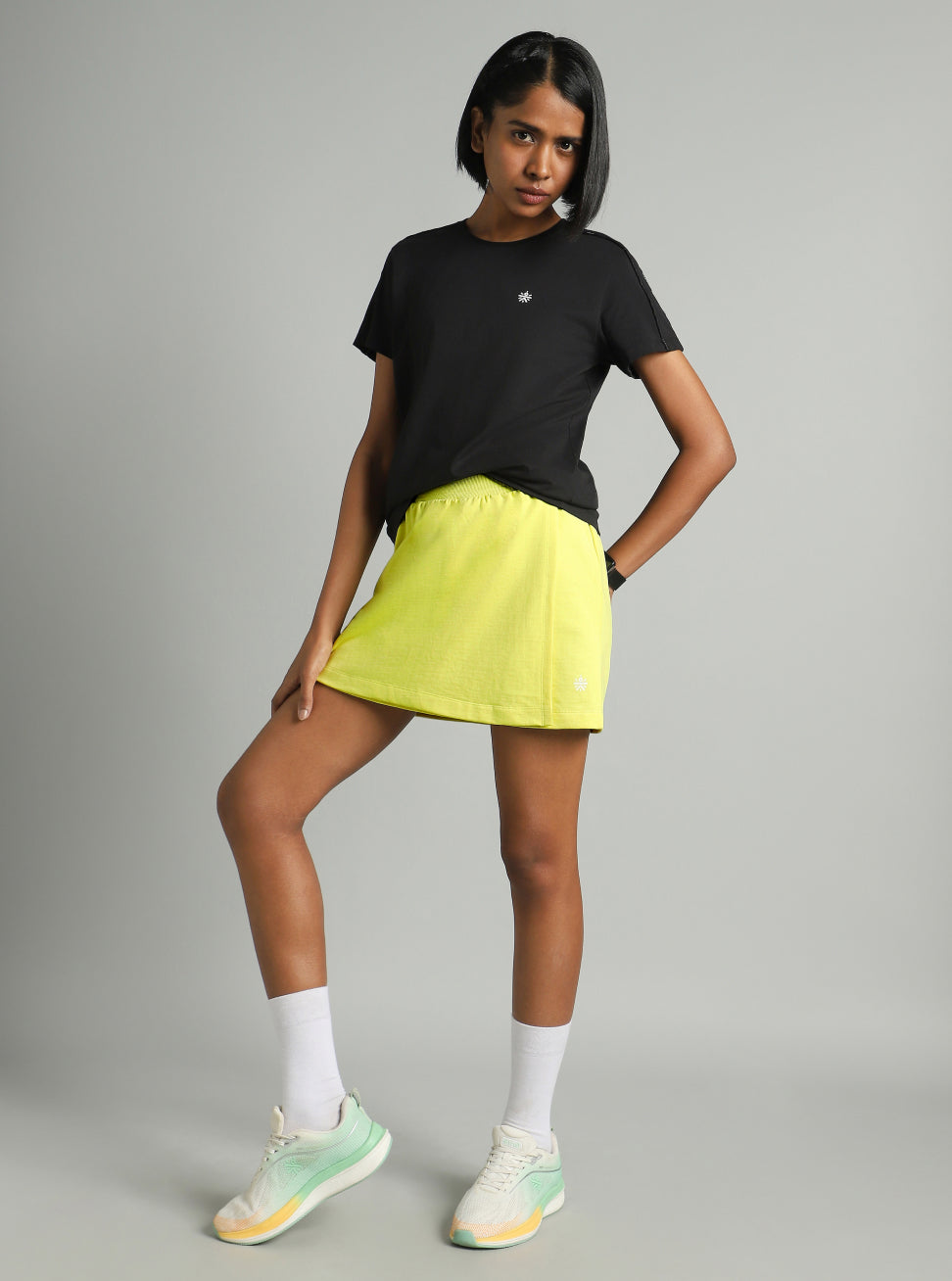 Women's Yellow All Day Play Skirt