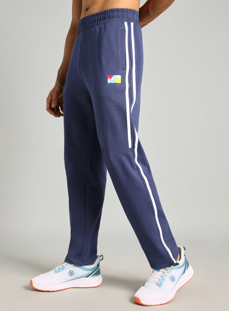 Men's Navy Cult Sporty Move Trackpants