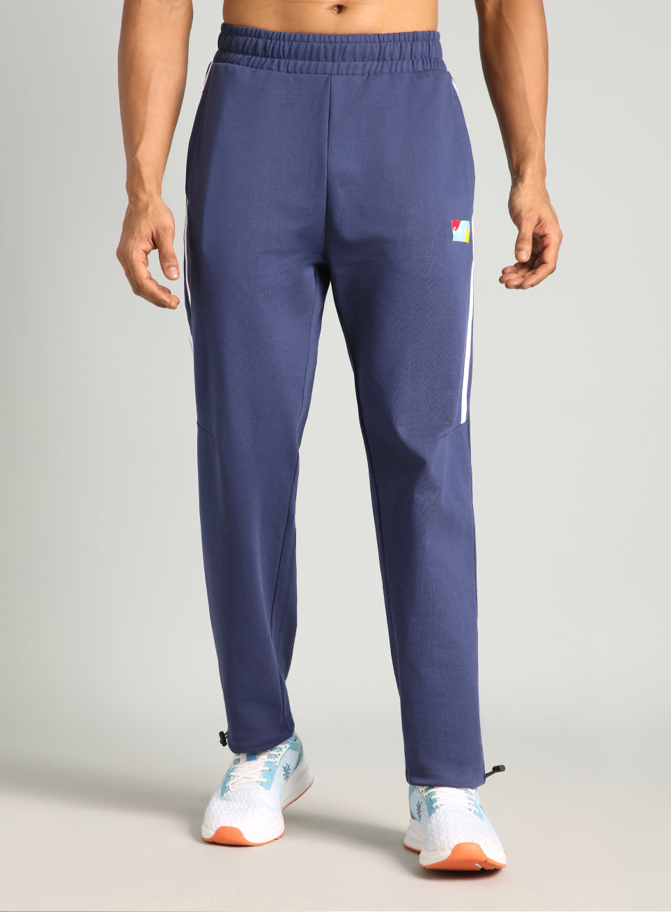 Men's Navy Cult Sporty Move Trackpants