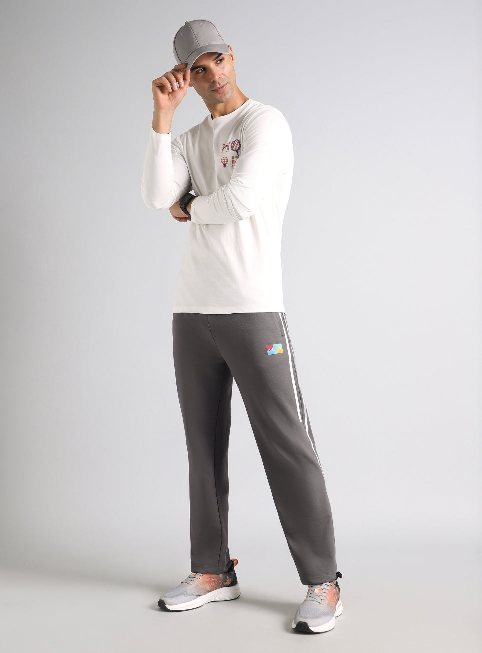 Men's Dark Grey Cult Sporty Move Trackpants