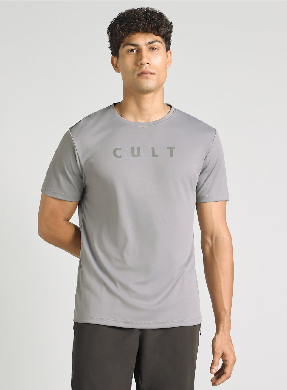 Men's Grey All Day Training T-shirt