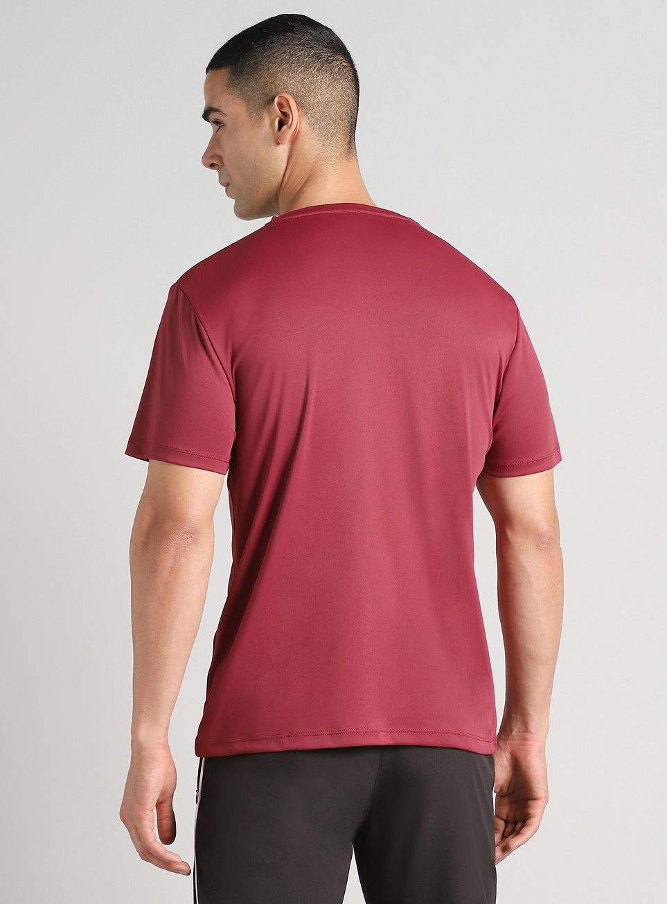 Men's Maroon All Day Training T-shirt