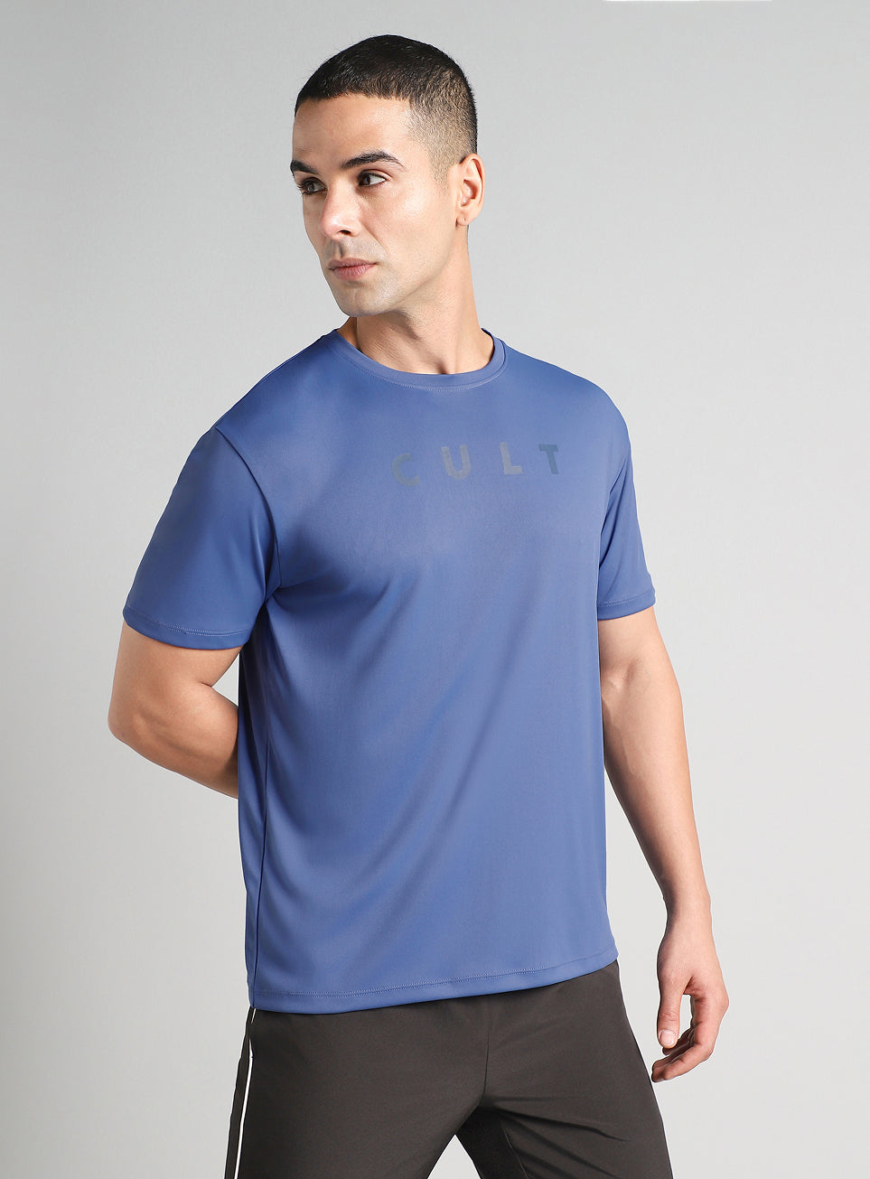 Men's Blue All Day Training T-shirt