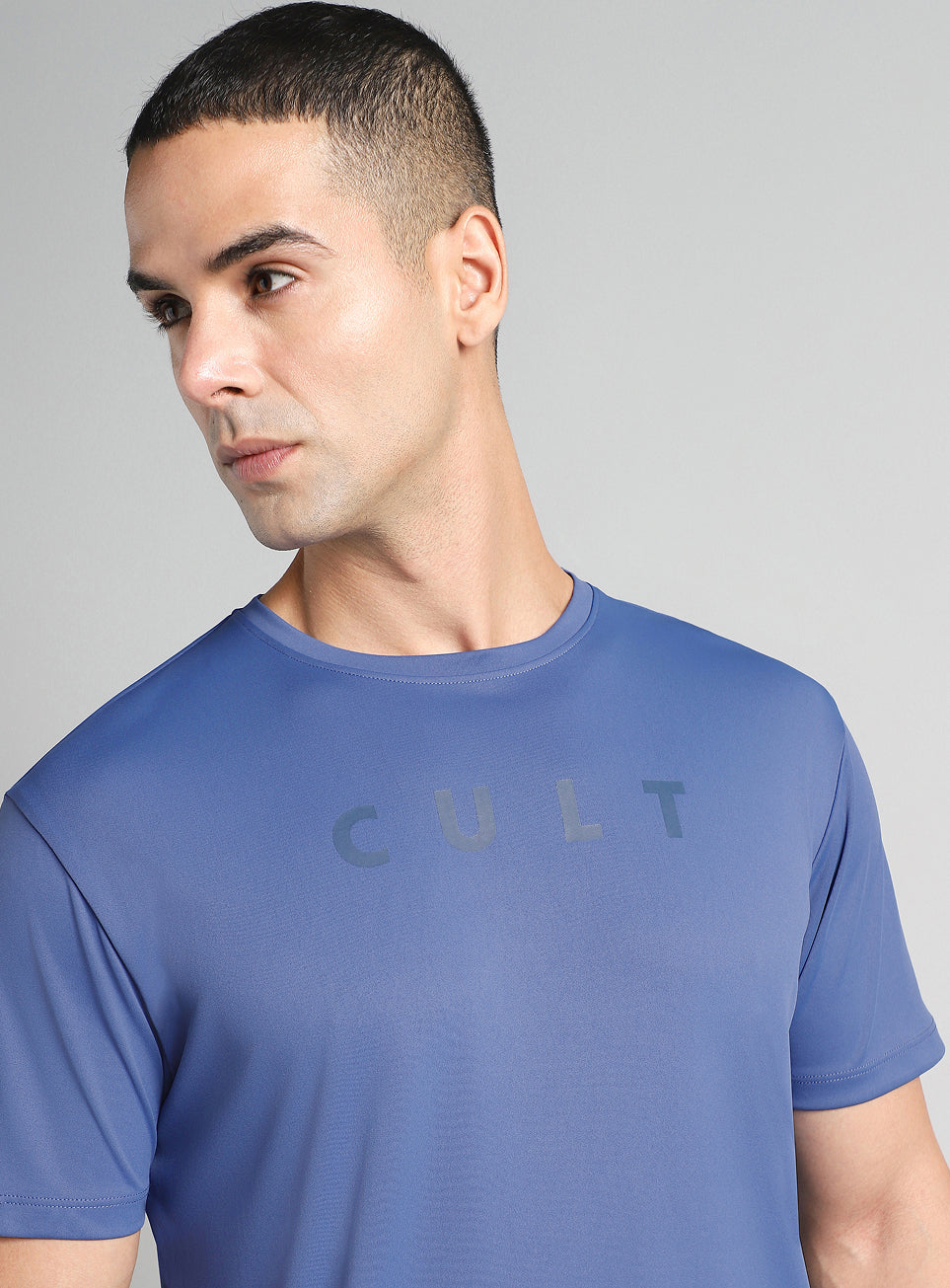 Men's Blue All Day Training T-shirt