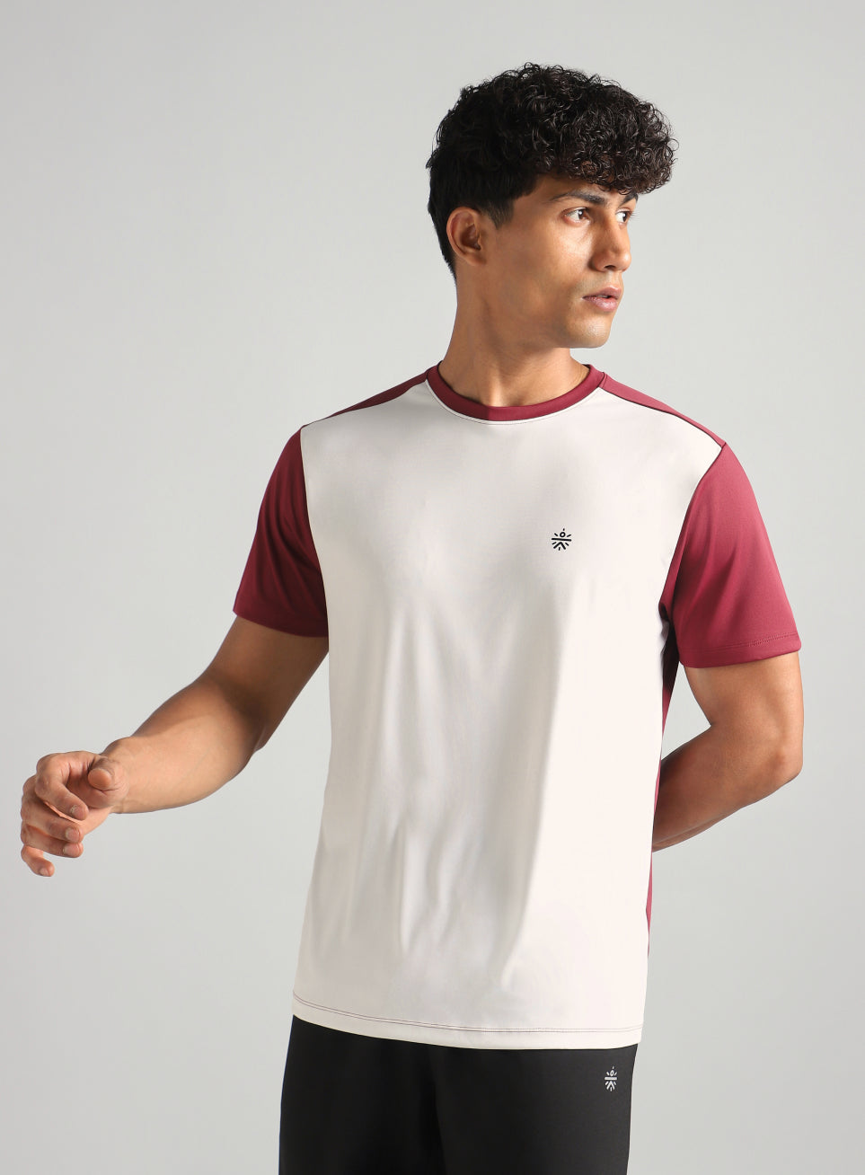 Men's Maroon Play Big FLY-DRY T-shirt