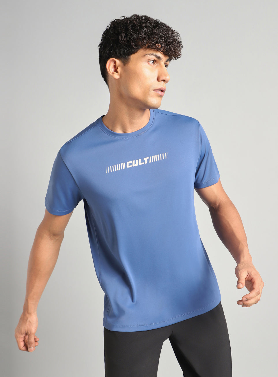 Men's Blue Everyday Performance T-shirt