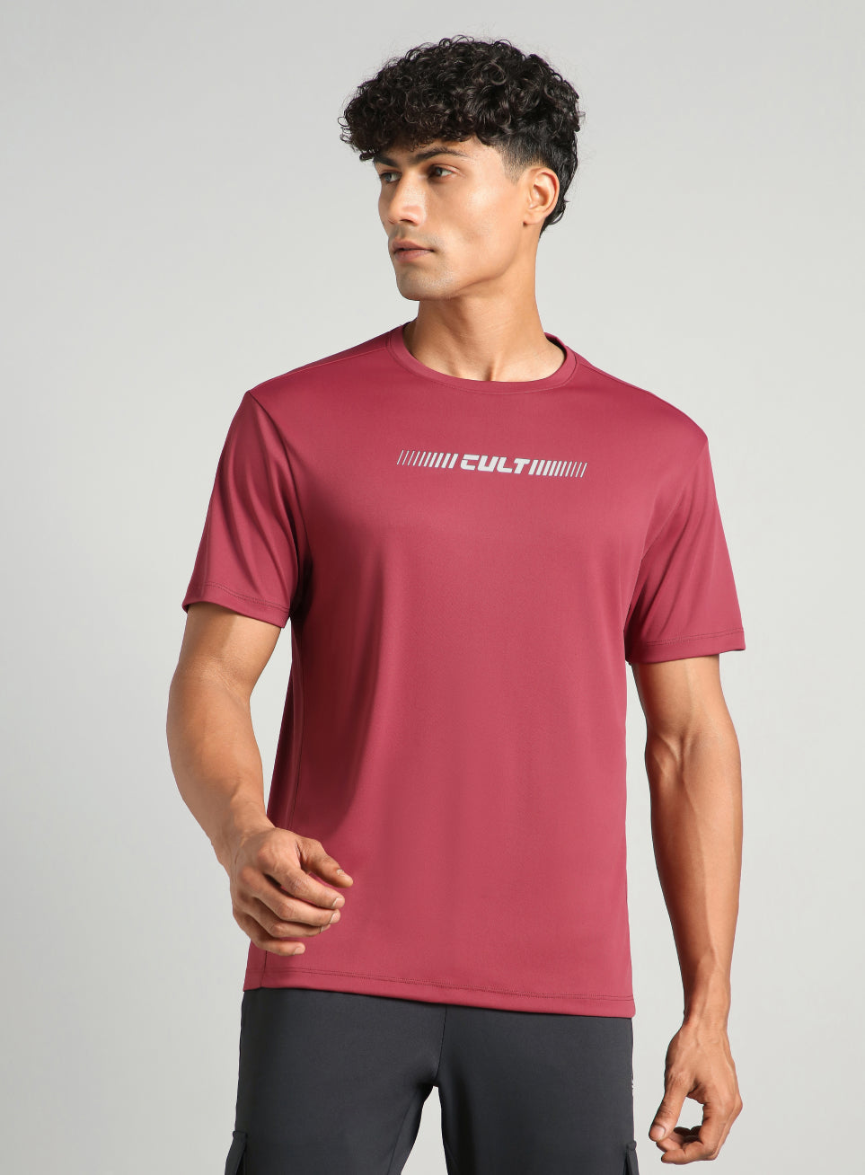 Men's Maroon Everyday Performance T-shirt