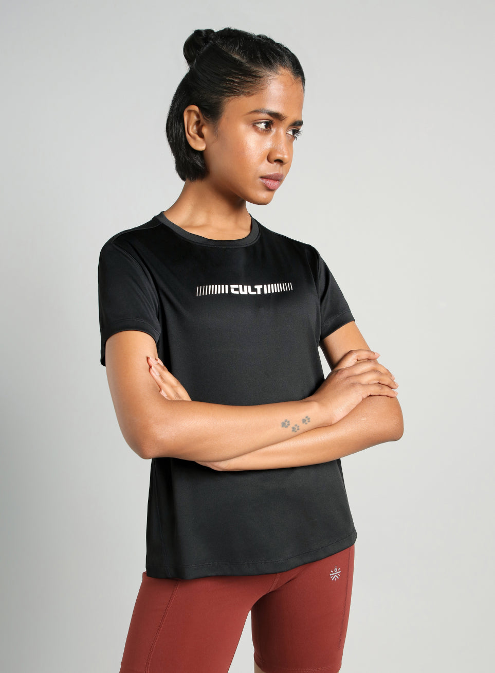 Women's Black Everyday Performance T-shirt