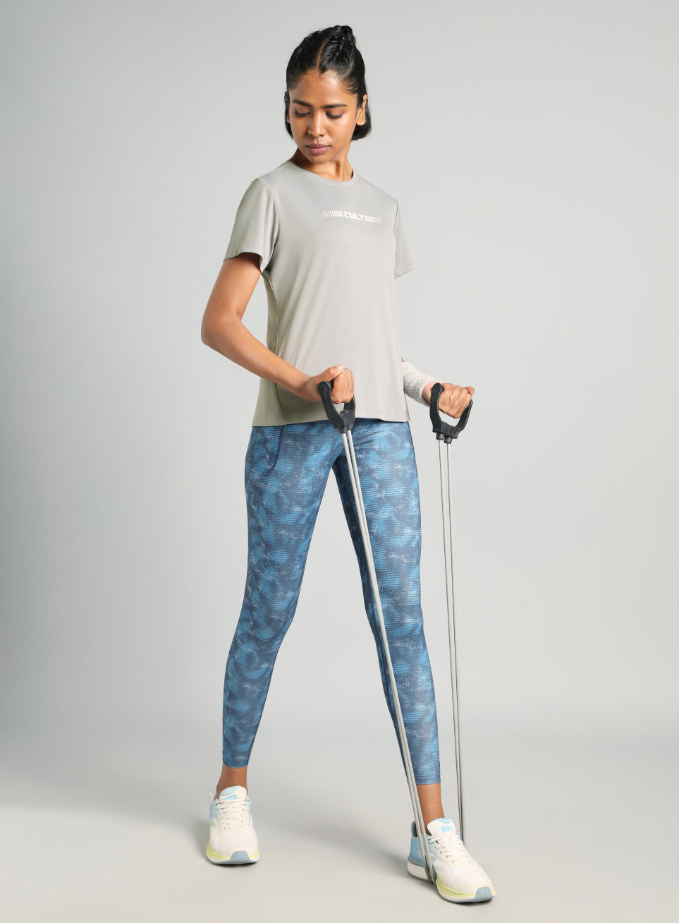 Women's Grey Everyday Performance T-shirt