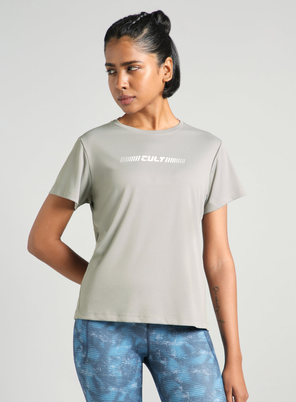 Women's Grey Everyday Performance T-shirt