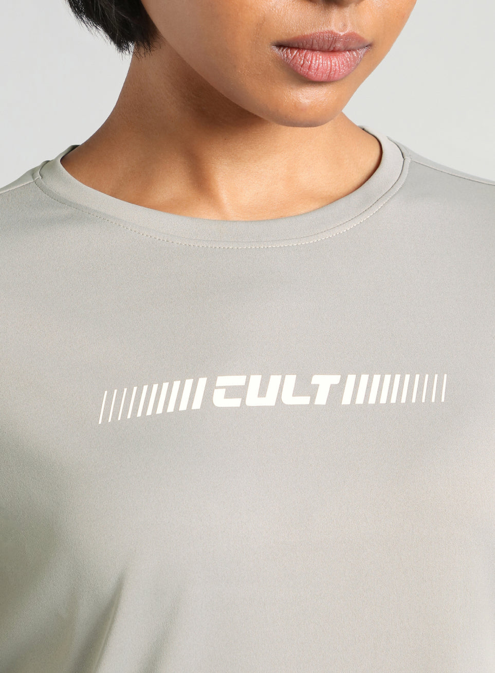 Women's Grey Everyday Performance T-shirt