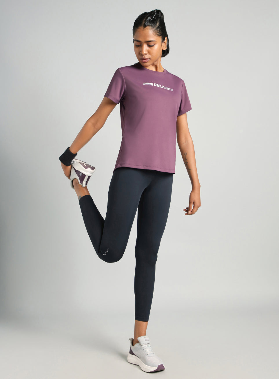 Women's Purple Everyday Performance T-shirt