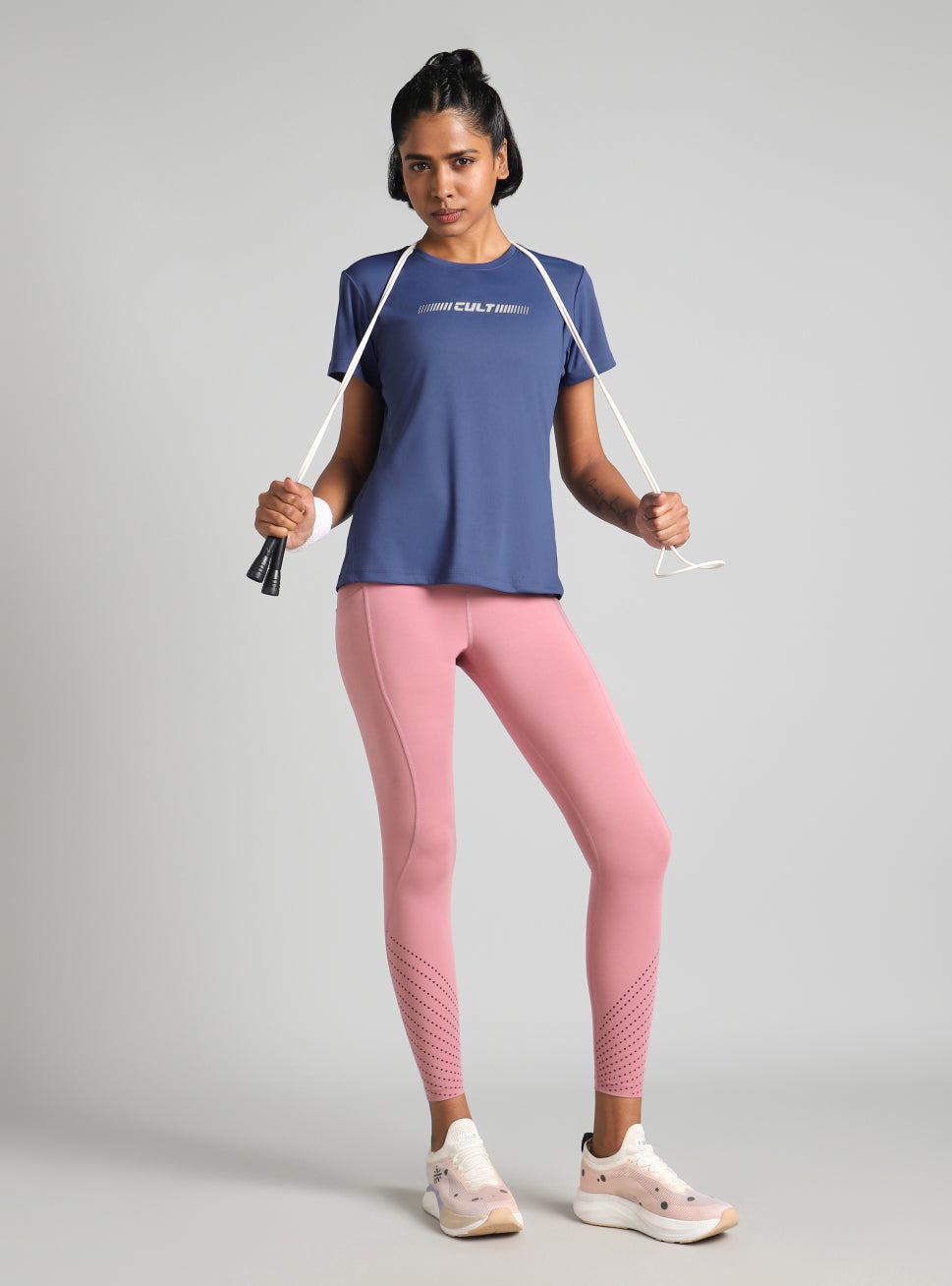 Women's Blue Everyday Performance T-shirt