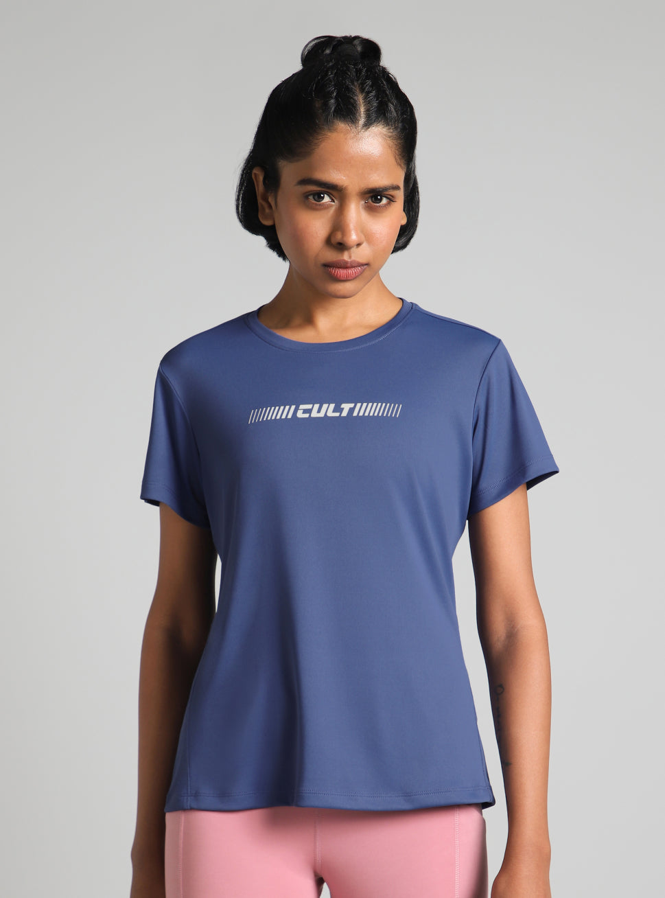 Women's Blue Everyday Performance T-shirt